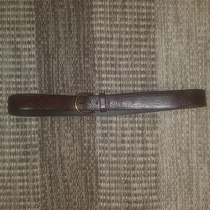 Madewell dark brown belt